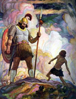 David and Goliath