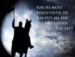 1 Corinthians 15:25-26