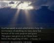 2 Timothy 1:9