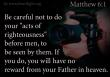 Matthew 6:1