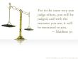 Matthew 7:2