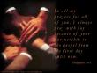 Philippians 1:4-5