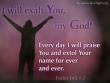 Psalm 145:1-2