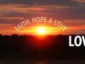 1 Corinthians 13:13 Sunrise Sunset