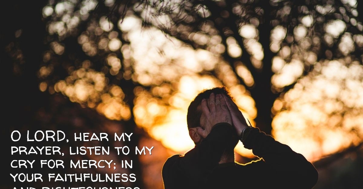 Psalm 1431 — Today's Verse for Thursday, April 8, 1999