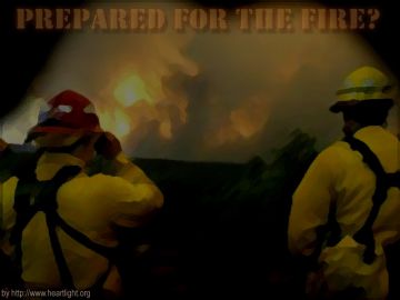 PowerPoint Background: Fireman's Future