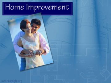 PowerPoint Background: Home Improvement Main