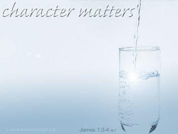 PowerPoint Background: James 1:3-5 Plain