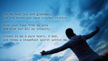 PowerPoint Background: Psalm 51:8-10 Text