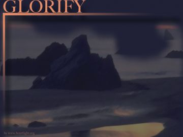 PowerPoint Background: Psalm 63:3 - Glorify