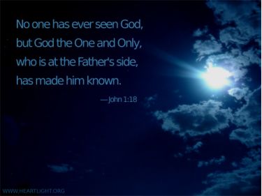 Illustration of the Bible Verse John 1:18