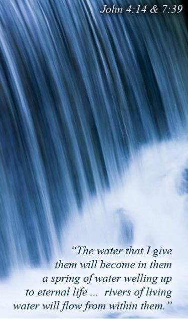 Illustration of the Bible Verse Living Water