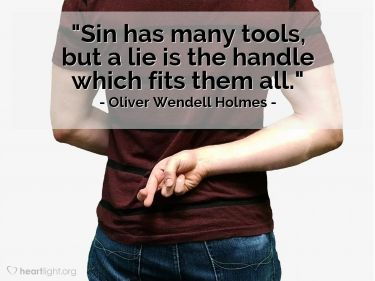 Illustration of the Bible Verse Quote by Oliver Wendell Holmes