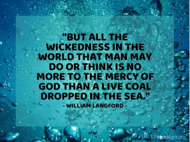Illustration of the Bible Verse Quote by William Langford