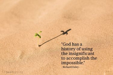 Illustration of the Bible Verse Quote by Richard Exley