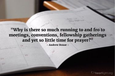 Illustration of the Bible Verse Quote by Andrew Bonar