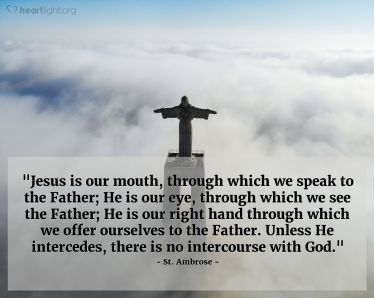 Illustration of the Bible Verse Quote by St. Ambrose