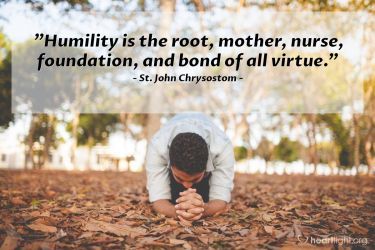 Illustration of the Bible Verse Quote by St. John Chrysostom