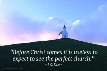 Illustration of the Bible Verse Quote by J. C. Ryle