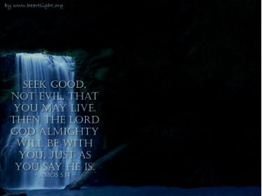 PowerPoint Background: Amos 5:14