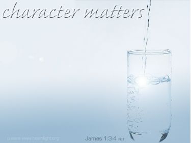 PowerPoint Background: James 1:3-5 Plain