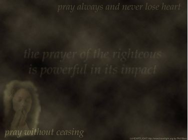PowerPoint Background: Pray Without Ceasing