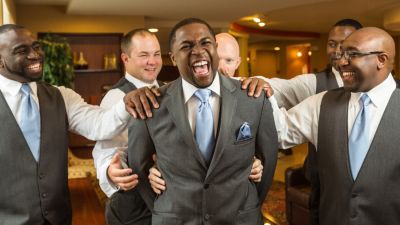 The Joy of the Groom's Friends