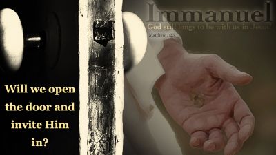 Jesus Is at Our Door