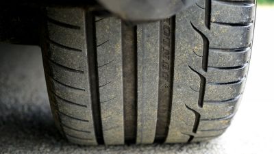 Dead Tires and Road Trash