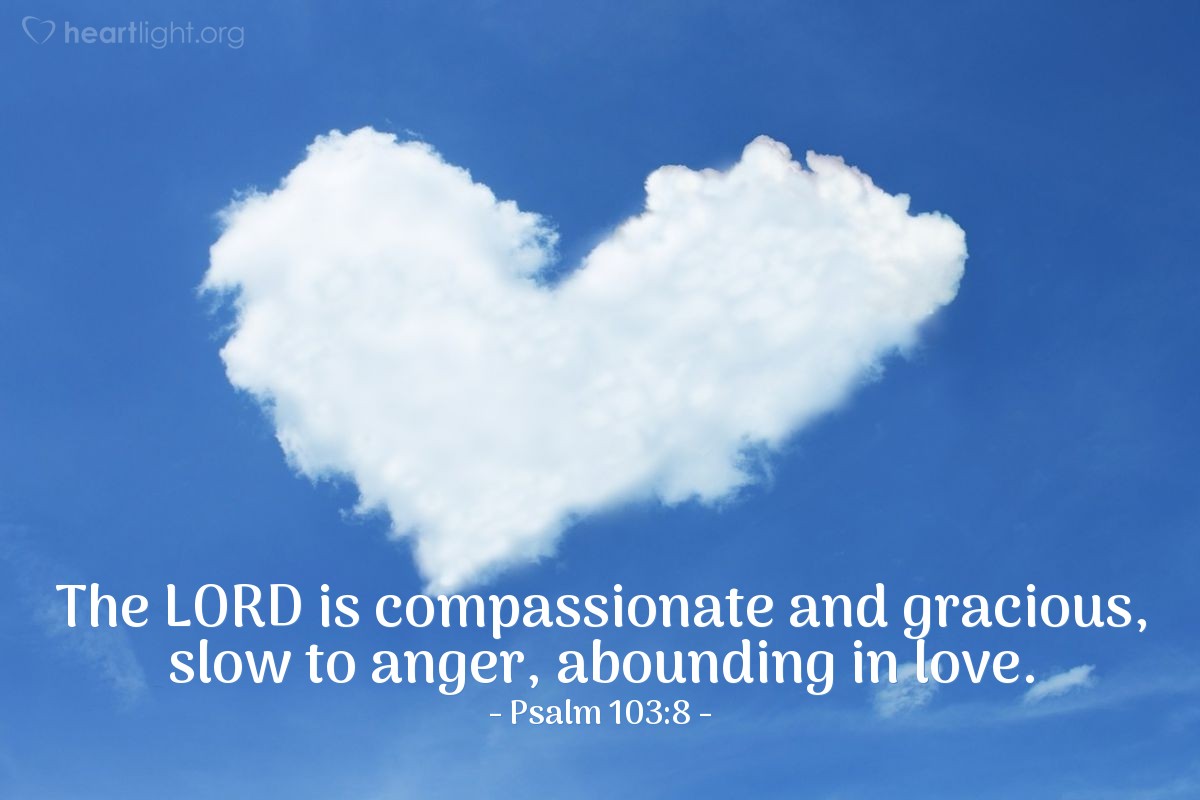Illustration of Psalm 103:8