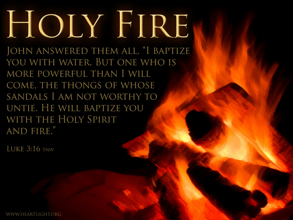Qual é o fogo na Bíblia?