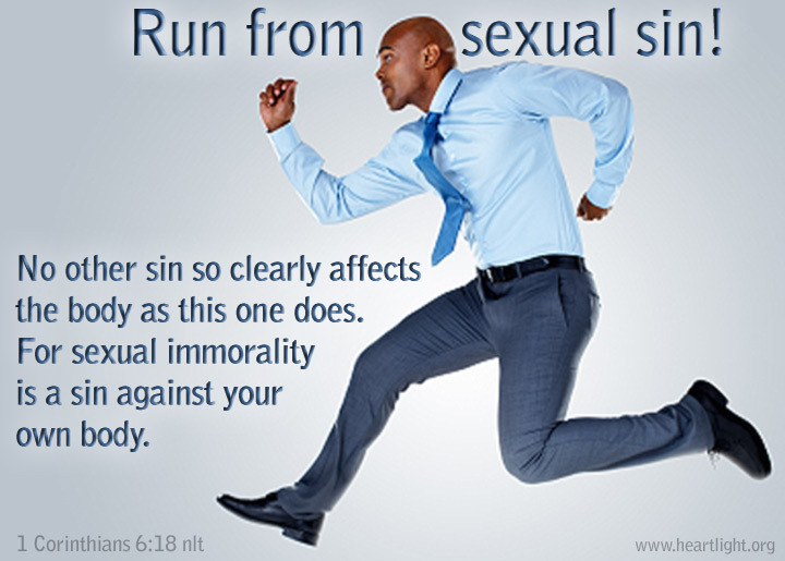 1 Corinthians 6 18 Illustrated How Fast Can You Get Away 