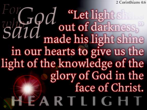2 Corinthians 4:6 Illustrated: "Heartlight" — Heartlight® Gallery
