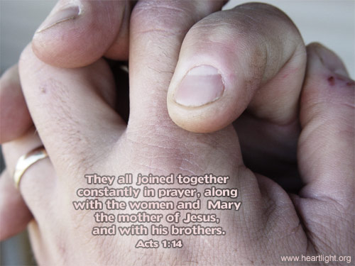 Illustration of Acts 1:14 on Women