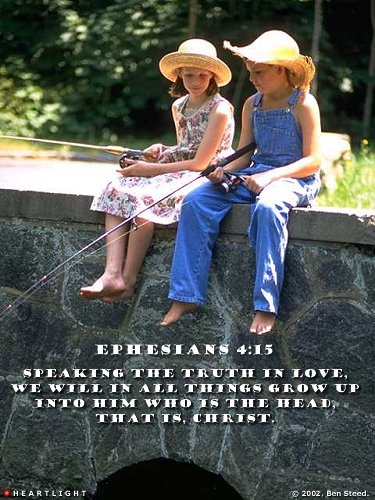 Illustration of Ephesians 4:15 on Love
