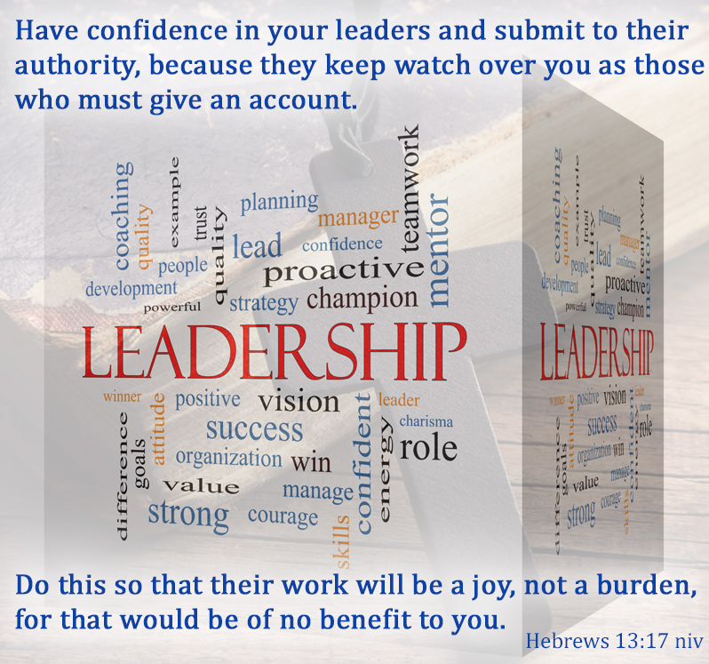 Illustration of Hebrews 13:17 on Leadership