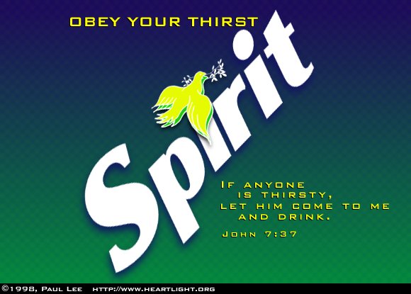 John 737 Illustrated Obey Your Thirst — Heartlight® Gallery