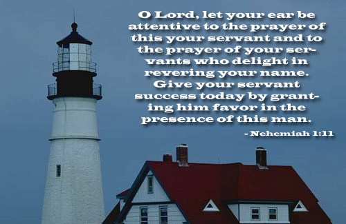 Illustration of Nehemiah 1:11 on Prayer