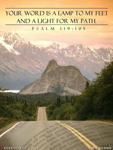 Psalm 119 105 Illustrated The Great Roadmap Heartlight Gallery