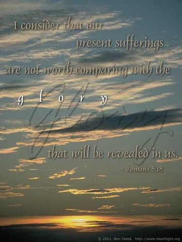 Illustration of Romans 8:18 on Suffering