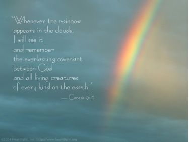 Illustration of the Bible Verse Genesis 9:16