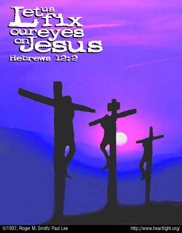 Illustration of the Bible Verse Hebrews 12:2