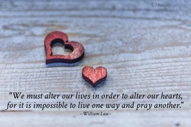 Illustration of the Bible Verse Quote by William Law