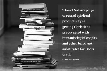 Illustration of the Bible Verse Quote by John MacArthur
