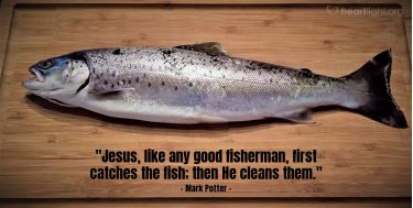 Illustration of the Bible Verse Quote by Mark Potter