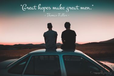 Illustration of the Bible Verse Quote by Thomaser