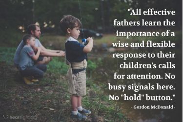 Illustration of the Bible Verse Quote by Gordon McDonald