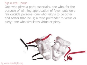 PowerPoint Background: 1 Peter 2:1 Hypocrite