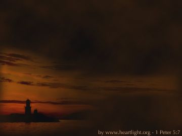 PowerPoint Background: 1 Peter 5:7 - Song