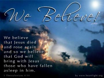 PowerPoint Background: 1 Thessalonians 4:14
